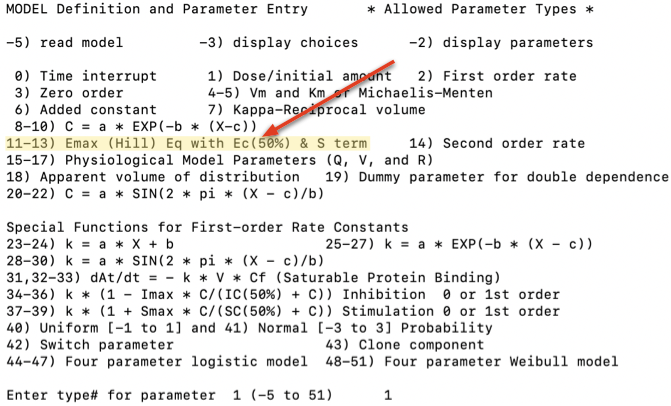 Boomer parameters