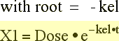 Integrated equation for X1