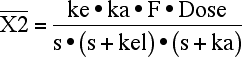 X2 in the s domain