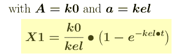 Integrated equation for X1