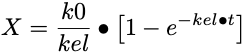 Integrated Eqation for Amount in the Body