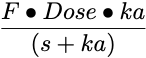 Oral input function