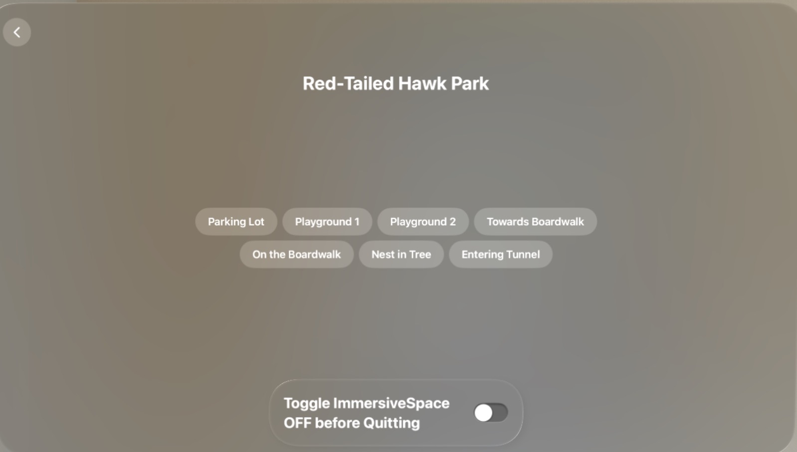 PCC Menu