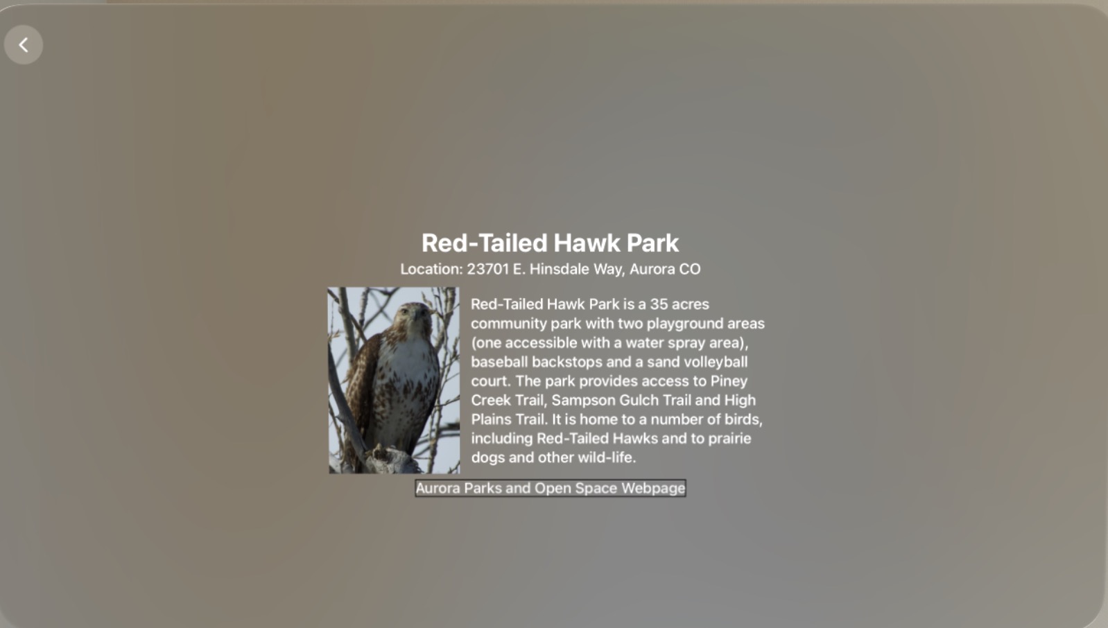 RTHP Info