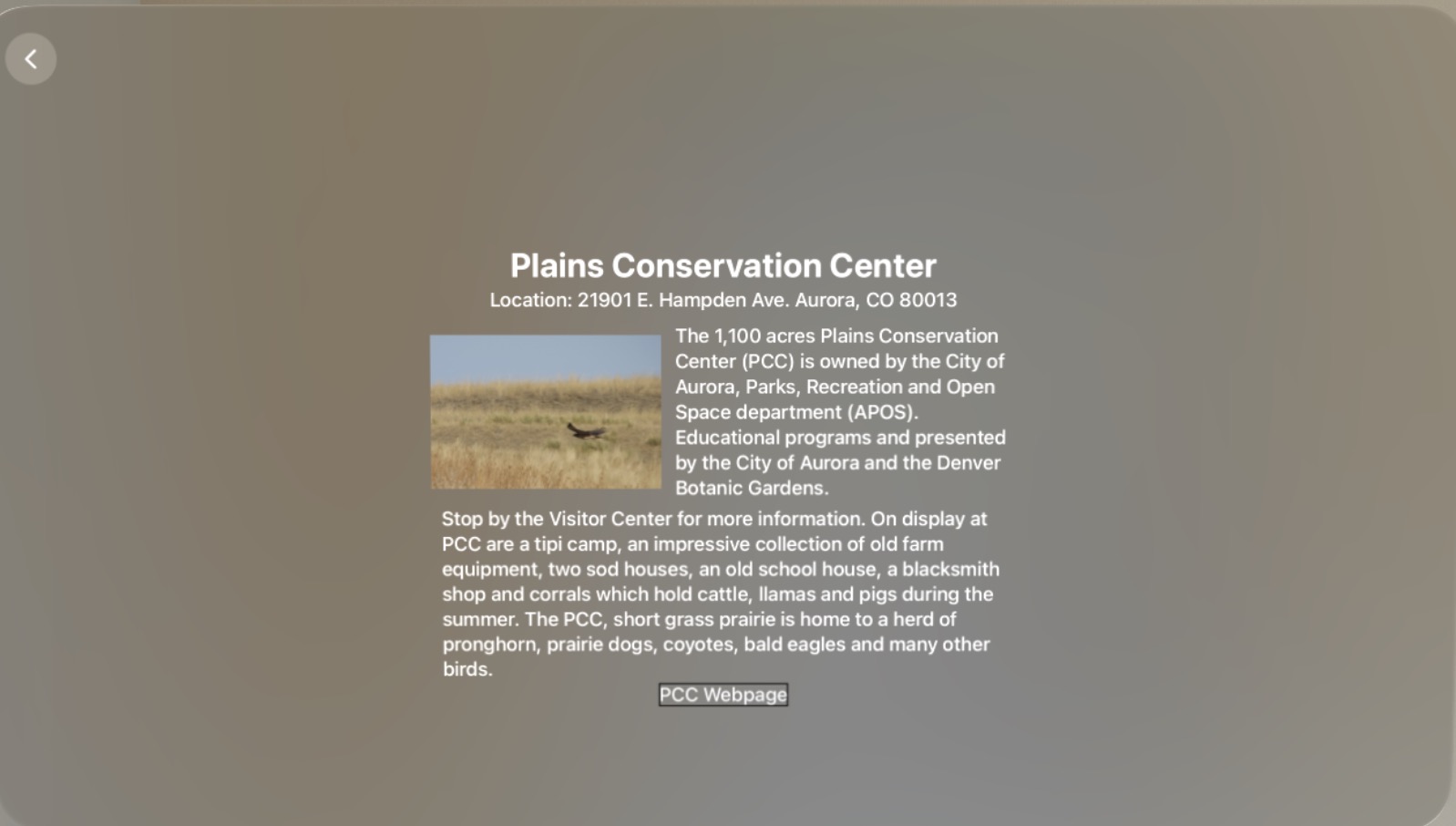 PCC Info