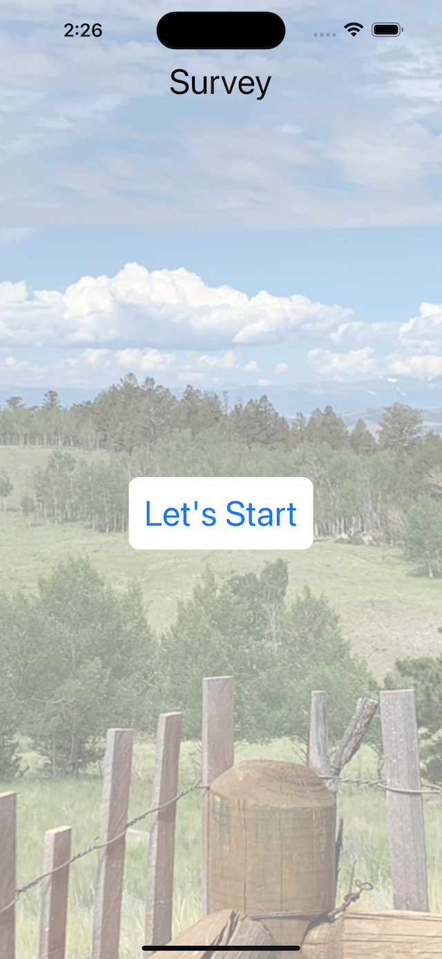 Let's start'