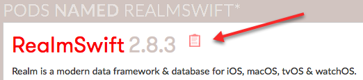 RealmSwift clipboard